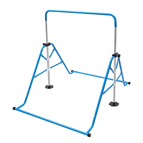 HOARLICN Turnreck Gymnastik Reck, Gymnastik-Klappbarren Kids Horizontale Gym Training Bar Höhenverstellbar 100kg Reckanlage Turnstangen Für Zuhause Junior-Trainingsbarren Kinder Indoor HOARLICN Turnreck Gymnastik Reck, Gymnastik-Klappbarren Kids Horizontale Gym Training Bar Höhenverstellbar 100kg Reckanlage Turnstangen Für Zuhause Junior-Trainingsbarren Kinder Indoor von HOARLICN