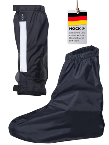 HOCK Fahrrad Regengamaschen mit Reflektoren Unisex - Knöchellange Gamaschen Überschuhe 100,0% Wasserdicht - Fahrrad Regenschutz für Herren & Damen - M HOCK Fahrrad Regengamaschen mit Reflektoren Unisex - Knöchellange Gamaschen Überschuhe 100,0% Wasserdicht - Fahrrad Regenschutz für Herren & Damen - M von HOCK
