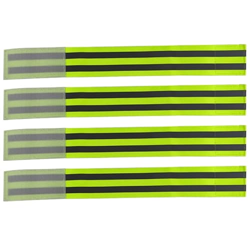HOFSTA 4er Set Reflektorbänder | Reflektierendes Armband für Outdoor Jogging, Radfahren, Wandern, oder Laufen | 40 x 5 cm HOFSTA 4er Set Reflektorbänder | Reflektierendes Armband für Outdoor Jogging, Radfahren, Wandern, oder Laufen | 40 x 5 cm von HOFSTA