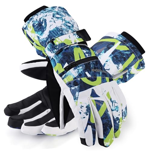 HOIHOO Skihandschuhe, Wasserdicht Warm 3M Thinsulate Schneehandschuhe Touchscreen Kaltes Wetter Winterhandschuhe Snowboardhandschuhe Passt Sowohl Männer & Frauen HOIHOO Skihandschuhe, Wasserdicht Warm 3M Thinsulate Schneehandschuhe Touchscreen Kaltes Wetter Winterhandschuhe Snowboardhandschuhe Passt Sowohl Männer & Frauen von HOIHOO