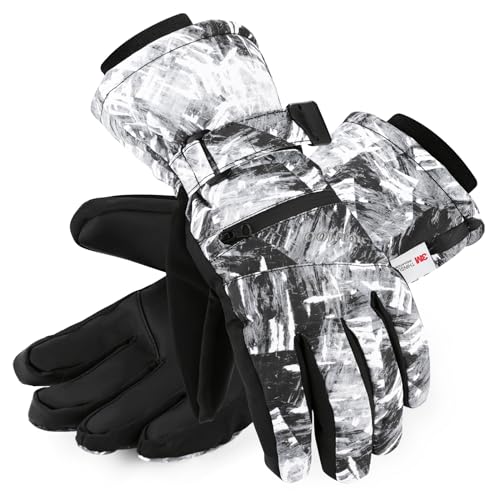 HOIHOO Skihandschuhe, wasserdicht, warm, 3M, Thinsulate, Schneehandschuhe, Touchscreen-Handschuhe, kaltes Wetter, Winterhandschuhe, Snowboard-Handschuhe, passend für Männer und Frauen HOIHOO Skihandschuhe, wasserdicht, warm, 3M, Thinsulate, Schneehandschuhe, Touchscreen-Handschuhe, kaltes Wetter, Winterhandschuhe, Snowboard-Handschuhe, passend für Männer und Frauen von HOIHOO