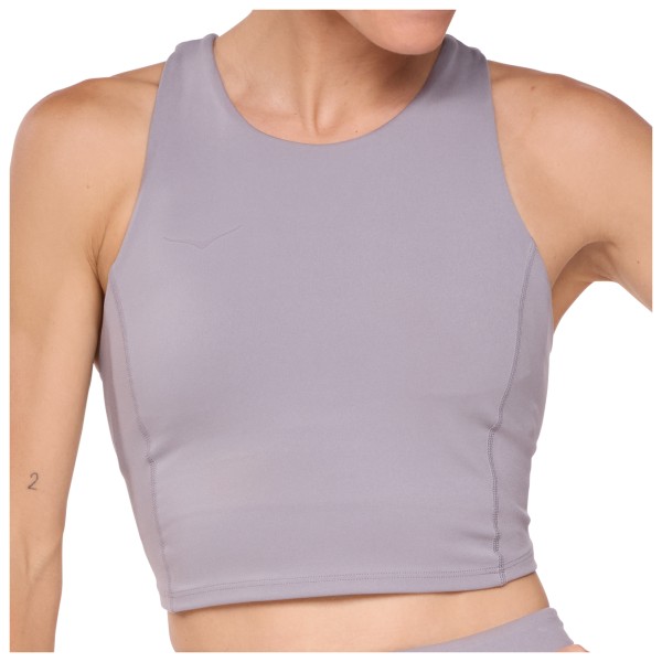 HOKA - Women's Elaro Crop Bra - Sport-BH Gr L lila von HOKA