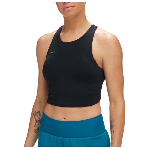 HOKA - Women's Elaro Crop Bra - Sport-BH Gr L schwarz HOKA - Women's Elaro Crop Bra - Sport-BH Gr L schwarz von HOKA