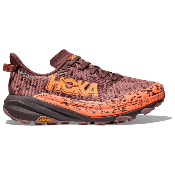 HOKA - Women's Speedgoat 6 GTX - Trailrunningschuhe Gr 5,5 - Regular braun von HOKA