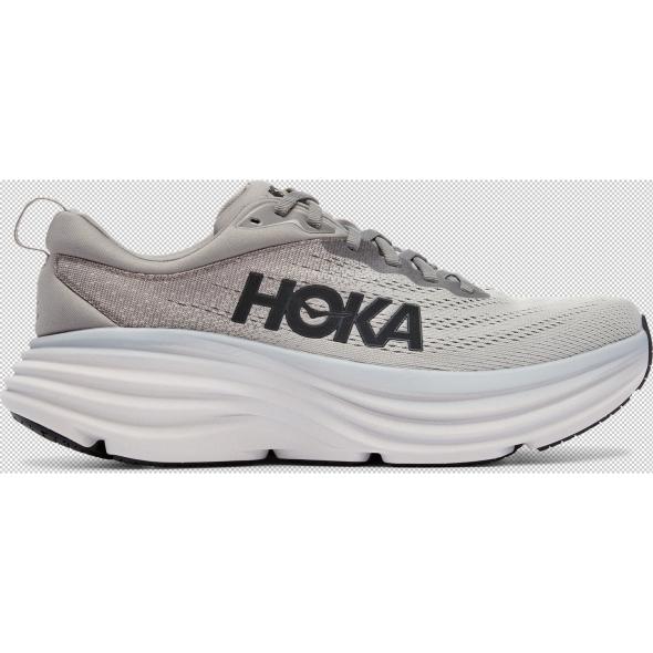 Hoka Bondi 8 Herren Laufschuhe (Grau 10 US, 44 EU) Laufschuhe von HOKA