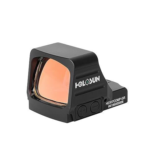 Holosun offenes Reflexvisier HE507COMP-GR mit wechselbarem Absehen, Grünpunkt Visier, Jagd, Airsoft, Militär, Elite Serie, RMR - 70157000 Holosun offenes Reflexvisier HE507COMP-GR mit wechselbarem Absehen, Grünpunkt Visier, Jagd, Airsoft, Militär, Elite Serie, RMR - 70157000 von HOLOSUN