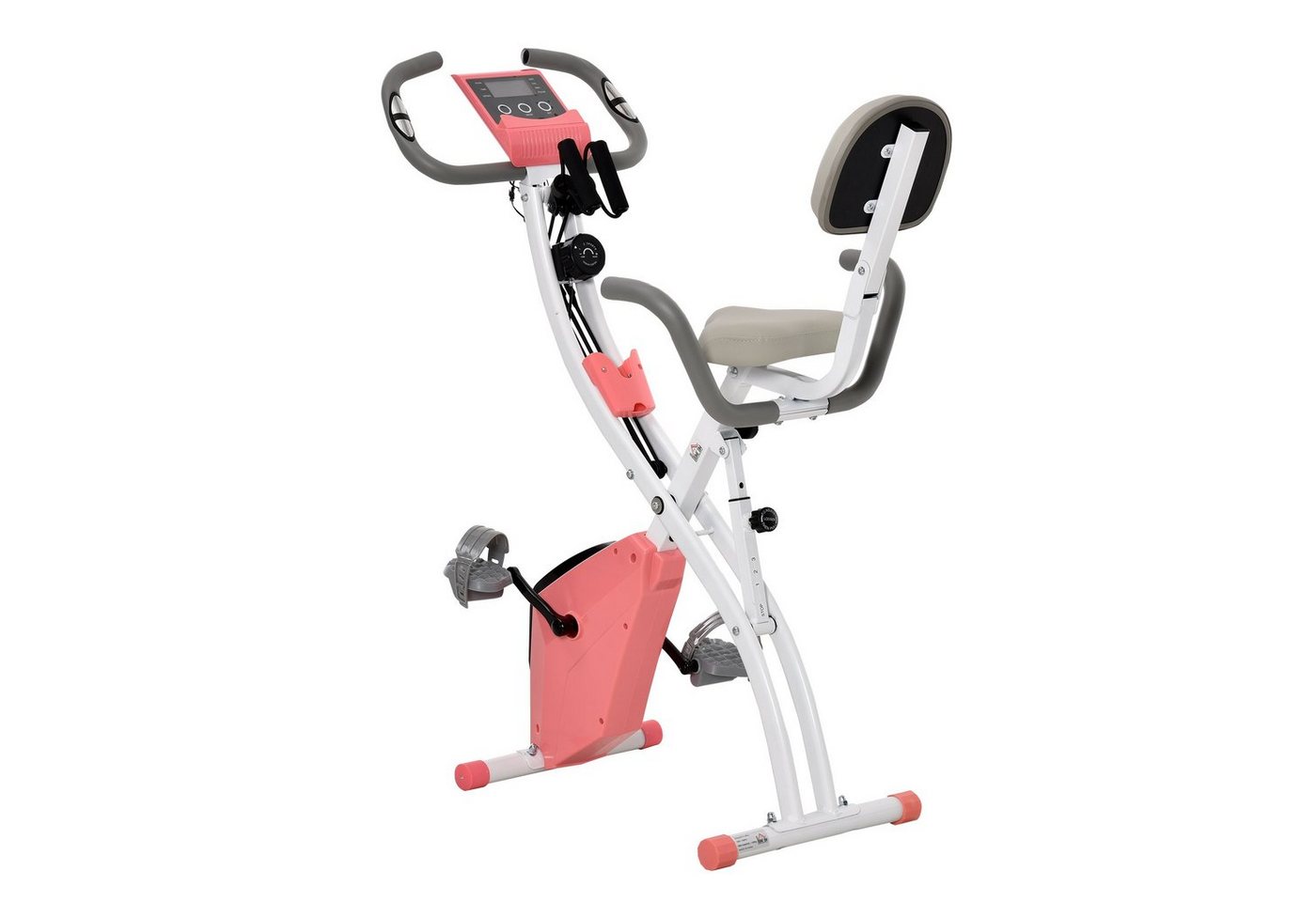 HOMCOM Heimtrainer Fahrradtrainer mit LCD Display HOMCOM Heimtrainer Fahrradtrainer mit LCD Display von HOMCOM