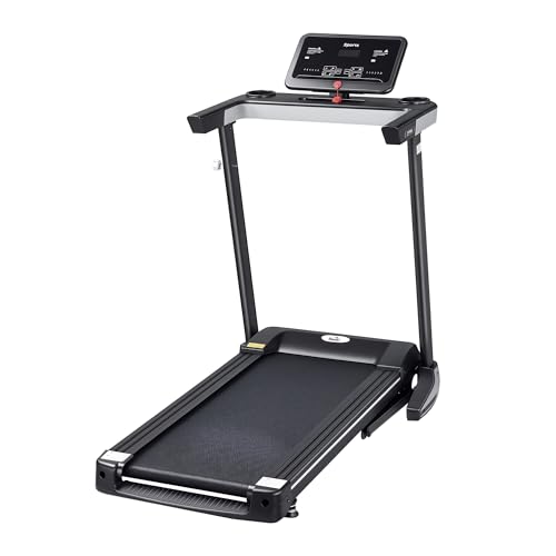 HOMCOM Motorisiertes Laufband Fitnessgeräte Klappbar Heimtrainer mit 12 Programmen und Handyhalterung Belastbarkeit bis 100 kg Stahl+PP Schwarz 71 x 128 x 122 cm HOMCOM Motorisiertes Laufband Fitnessgeräte Klappbar Heimtrainer mit 12 Programmen und Handyhalterung Belastbarkeit bis 100 kg Stahl+PP Schwarz 71 x 128 x 122 cm von HOMCOM