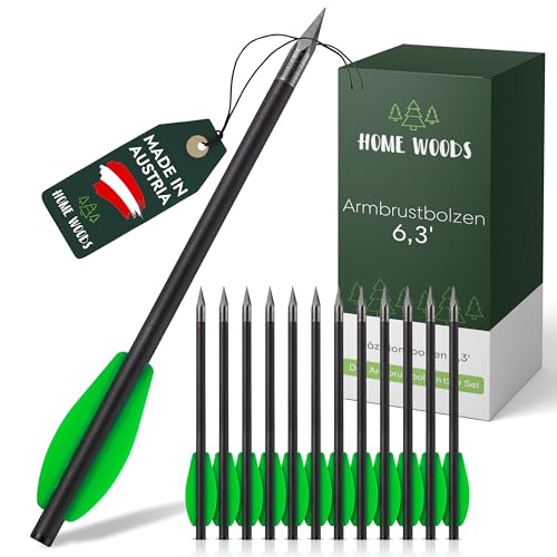 HOME WOODS Crossbow Armbrust Pfeile aus Carbon 50 bis 80 LBS für Jagd Pistolenarmbrust Armbrustbolzen Präzisions-Zielscheibe Bogenschießen HOME WOODS Crossbow Armbrust Pfeile aus Carbon 50 bis 80 LBS für Jagd Pistolenarmbrust Armbrustbolzen Präzisions-Zielscheibe Bogenschießen von HOME WOODS