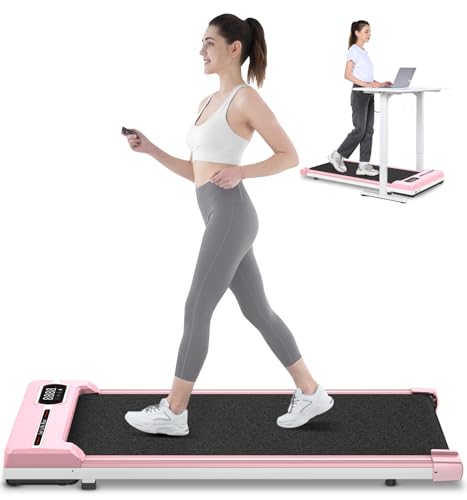 HomeFitnessCode Walking Pad Laufband - Laufpad für Zuhause unter Schreibtisch Einsteiger Elektrisches Treadmill Klein Leise Laufbänder, Rosa HomeFitnessCode Walking Pad Laufband - Laufpad für Zuhause unter Schreibtisch Einsteiger Elektrisches Treadmill Klein Leise Laufbänder, Rosa von HOME FITNESS CODE