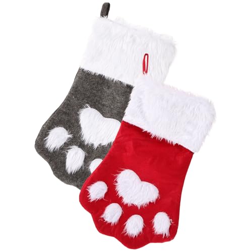 HOMSFOU 2st Santa Weihnachtsstrümpfe Weihnachtsfeier Gefallen Weihnachtsstrümpfe Für Hunde Weihnachtsstrümpfe Rot Weihnachtsstrumpf Besteckhülle Geschenk Kind Weihnachtssocken Haustier HOMSFOU 2st Santa Weihnachtsstrümpfe Weihnachtsfeier Gefallen Weihnachtsstrümpfe Für Hunde Weihnachtsstrümpfe Rot Weihnachtsstrumpf Besteckhülle Geschenk Kind Weihnachtssocken Haustier von HOMSFOU