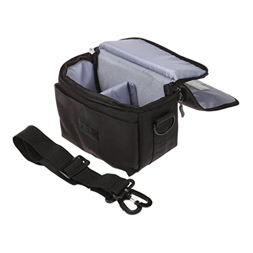 HOMSFOU Kamera Aufbewahrungstasche DSLR kameratasche Kamera Tragetasche kleine Kameratasche wasserdichte Kameratasche Kamera-Umhängetasche tragbare Kameratasche Nylon Black von HOMSFOU