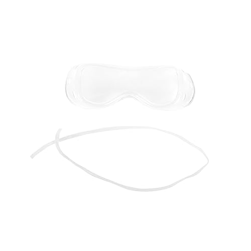 HOMSFOU Transparente Anti Spray Brille Für Brillenträger Staubdichte Schutzbrille Für Outdoor Aktivitäten Ideal Für Gartenarbeit Und Freizeit UV Schutz Und Kratzfestes Material von HOMSFOU