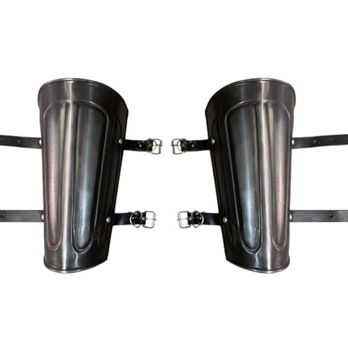 HOMYZ Mittelalterliches Paar Armschutz Rüstung & Stahl Armschützer Set Wikinger LARP Zubehör Funktionelle Nachstellung Ritter Ritter Armschienen HOMYZ Mittelalterliches Paar Armschutz Rüstung & Stahl Armschützer Set Wikinger LARP Zubehör Funktionelle Nachstellung Ritter Ritter Armschienen von HOMYZ