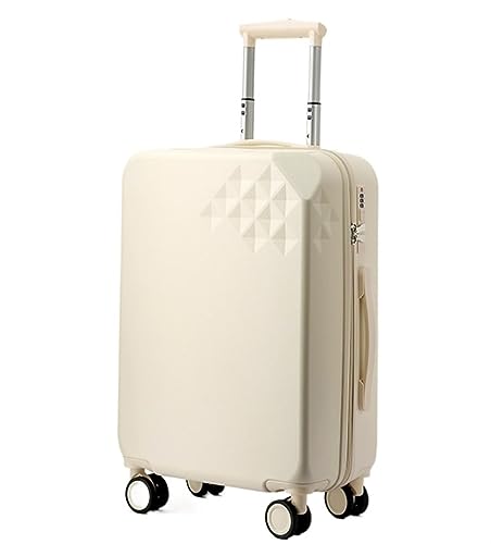 HONGYOU Koffergepäck Erweiterbarer 8-Rad-Spinner Leichter Hartschalenkoffer, Macaron-Koffer Handgepäck von HONGYOU