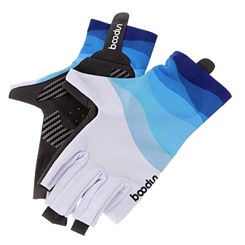 HONMEET 1 Paar Halbfinger-Handschuhe Fahrradhandschuhe Wandern Camping Handschuhe Outdoor-Handschuhe Fitness Handschuhe fitnesshandschuhe Wander-Camping-Handschuhe Reithandschuhe von HONMEET