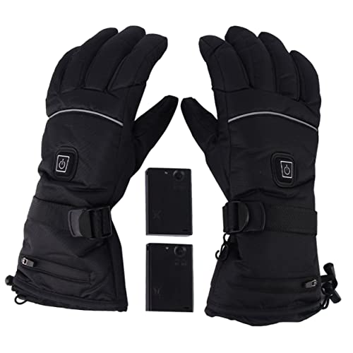 HONMEET 1 Paar Thermohandschuhe Mit Akku Handwärmer Elektrische Heizhandschuhe Für Damen Und Herren Ideal Für Winteraktivitäten Wie Skifahren Und Outdoor Sport Warme Und Bequeme von HONMEET