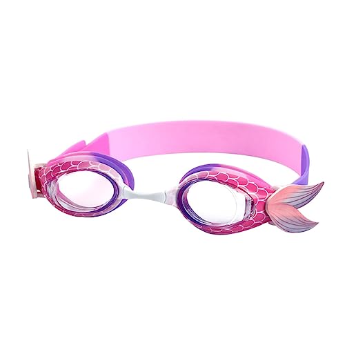 HONMEET 1 Stk Schwimmbrille Schutzbrille Für Kinder Schwimmzubehör Keine Undichte Schutzbrille Schwimmsachen Kinder Taucherbrille Schwimmen Im Fischschwanz-design Kinderbrille Rosa von HONMEET