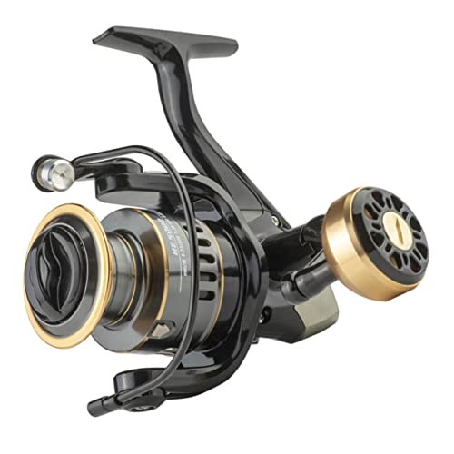 HONMEET 1 Stück 12 Fischrolle Spuler für Angelrollen Angelrolle mit 12 Achsen Schnurwickler für Angelrollen meeresrolle Fishing Reel Angelrad aus Legierung Metallspule CNC-Legierung von HONMEET