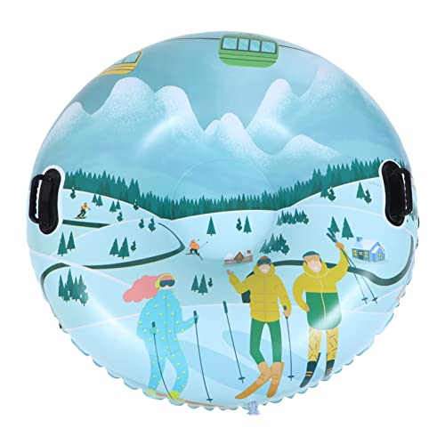 HONMEET 1Stk Skiring Schneespielzeug für Kinder im Freien aufblasbarer Skischlauch für den Außenbereich Snow Tube Kinder schneereifen aufblasbar aufblasbarer Schneeschlitten im Freien von HONMEET