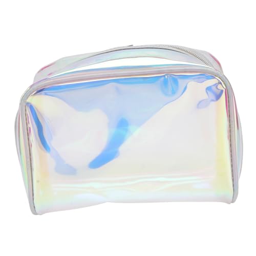 HONMEET 1Stk TPU Bunte transparente Kosmetiktasche Aufbewahrungstasche Kosmetiktasche Portable Bags Reise durchsichtiger kulturbeutel große Schminktasche tragbare Waschtaschen für zu Hause von HONMEET