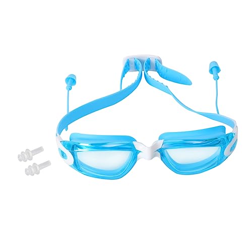 HONMEET 1stk Kinderschwimmbrille Mit Ohrstöpsel Schutzbrillen Antibeschlag-schwimmbrille Kinder Schwimmbrille Schutzbrille Für Kinder Schwimmbrille Für Erwachsene Gläser Kinderbrille Blue von HONMEET