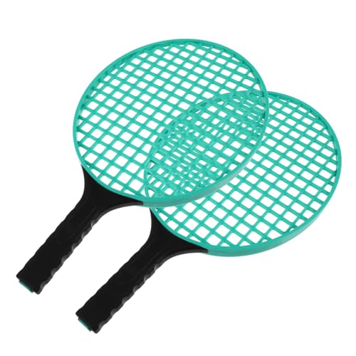 HONMEET 2 Stück Tennisschläger Set Aus Kunststoff Mit Tennistasche Leichte Und Robuste Tennisschläger Für Outdoor Spielspaß Ideal Für Strand Und Freizeitsport Für von HONMEET