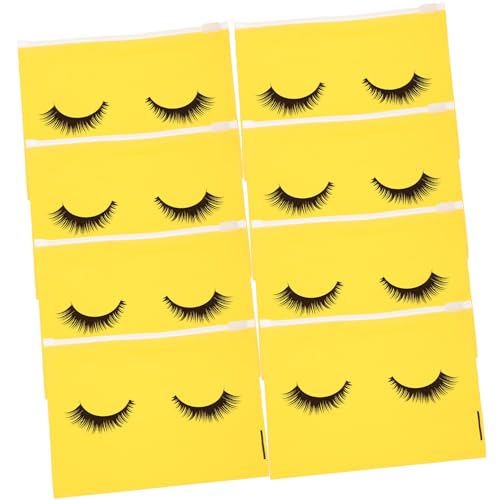 HONMEET 50 Stück Wimpern Reißverschlusstasche Aufbewahrungstasche Wimpern Aufbewahrungstasche Toilettenartikel Organizer Tasche Schmucktaschen Reise Kosmetiktasche Make Up von HONMEET