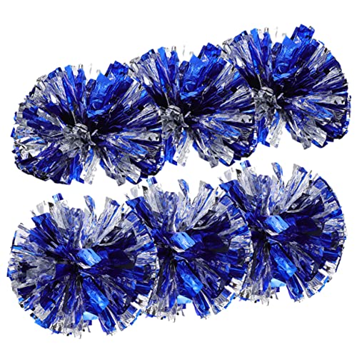 HONMEET 6St Cheerleader-Handblume Kinder jubeln Poms Tanzender pom Requisiten Poms jubel poms Cheerleading Pompoms Dekoration Weihnachten Jubelnde Requisiten Cheerleader-Requisiten Plastik von HONMEET