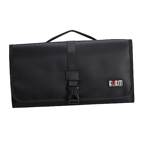 HONMEET Aufbewahrungstasche Für Lockenwickler Friseurwerkzeug-Organizer Föhnbeutel Faltbare Reisetasche Organizer-Tasche Für Lockenwickler Reise-Make-up-Taschen Reise Lockenwickler Nylon von HONMEET