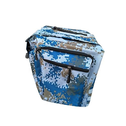 HONMEET Koffer Mountainbike-Tasche Camouflage Fahrradtasche Gepäckträgertasche Für Fahrradträger Fahrradträgertasche Fahrrad-rücksitztasche Fahrrad Satteltasche Tasche Für Fahrradzubehör von HONMEET