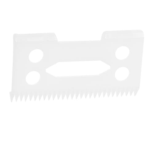 HONMEET Zubehör für Haarschneidemaschinen Austausch der Schermesser Clipper-Ersatz praktische Schermesser Haarspange Schere Klingen für Haarschneider Austausch der Trimmerklingen Weiß von HONMEET