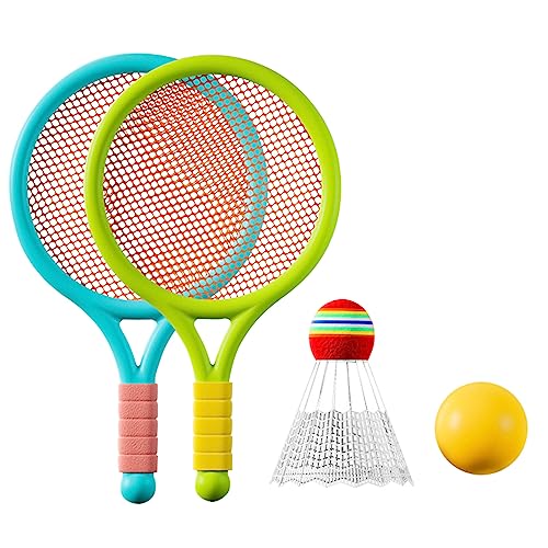 HOOLRZI Badmintonschläger Set Tennis Badminton Spielzeug Tennis Familienspiel von HOOLRZI