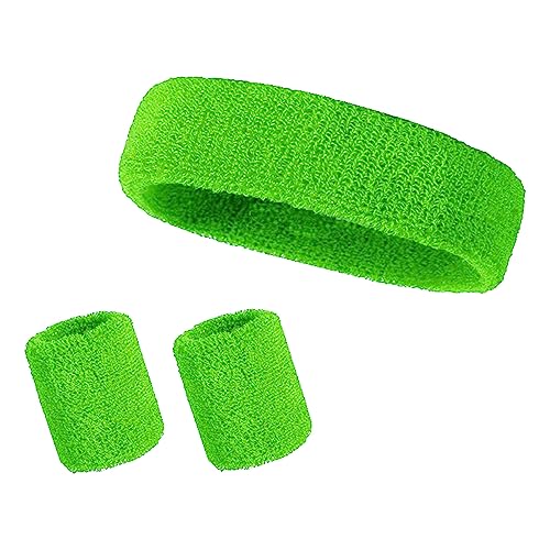 HOOLRZI Buntes Armband Handgelenkwickel Elastisch Atmungsaktives Stirnband Gestrickt Powerlifting Bandage Handgelenkstütze Fitness Klammer Set von HOOLRZI