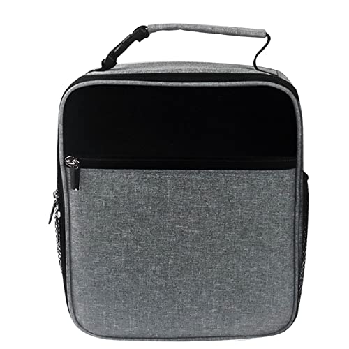 HOOLRZI Wiederverwendbare Kleine Lunch Tasche Lebensmittel Kühltasche Lunch Handtasche Lunchbox Isolierte Lunch Tragetasche Wiederverwendbare Tragbare Lunchbox von HOOLRZI