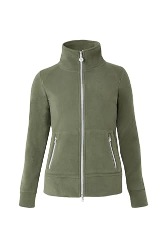 HORZE Damen Fleece Reitjacke Ellie, Grün, 40 von HORZE