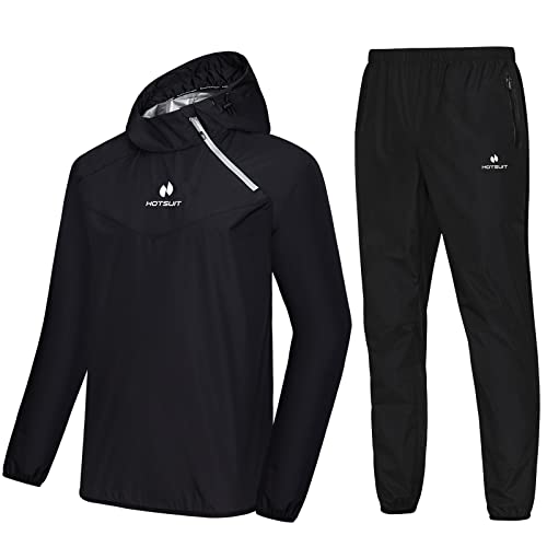 HOTSUIT Schwitzanzug Herren Trainingsanzug Sportanzug Fitness Schwitzanzug Trainingshose - Nano-Silver V2.0 HOTSUIT Schwitzanzug Herren Trainingsanzug Sportanzug Fitness Schwitzanzug Trainingshose - Nano-Silver V2.0 von HOTSUIT