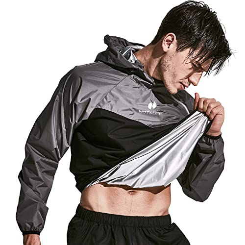 HOTSUIT Schwitzanzug Herren Trainingsanzug Sportanzug Fitness Schwitzanzug Trainingshose - Nano-Silver V2.0 von HOTSUIT