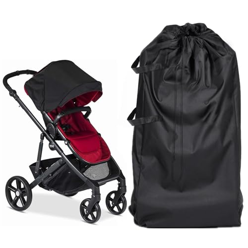 HOTUT Kinderwagen Tasche für Flugzeug Reisen, Transporttasche für Kinderwagen, Wasserdicht Faltbar Kindersitz Transporttasche, Reise-Kinderwagentasche für Zugfahrten Am Flughafen (49 * 31 * 113cm) von HOTUT