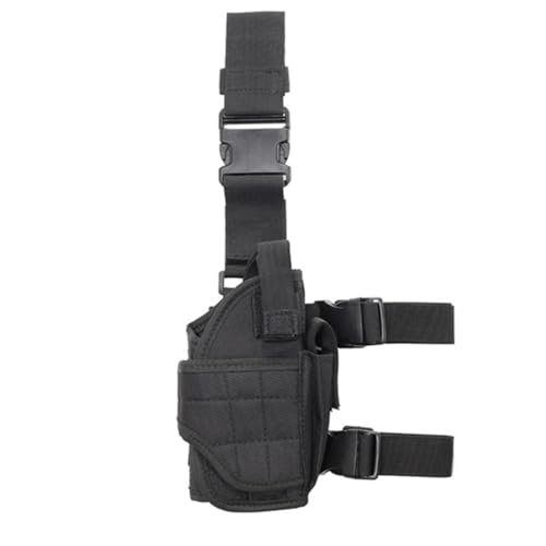 HOUOSN Pistolenholster, Gun Holster Beinholster Drop Leg Holster Airsoft Holster für Glock G17 G18 G19 M1911 zum Jagdschießen Camping Outdoor von HOUSON