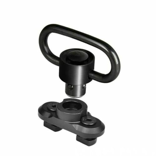 HOUSON 1.25 inch QD Sling Swivel，M-L-o-k Picatinny-Schiene Schnell Detach Swivel Adapter Quick Release Sling Basis für taktisches Schießen, Waffenheben und Jagen von HOUSON