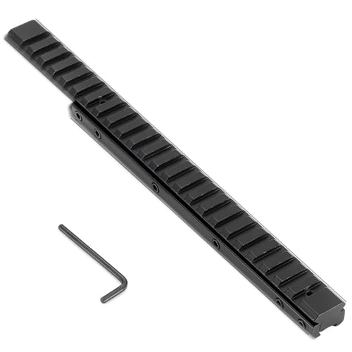 HOUSON 260mm M-L-o-k Picatinny-Schiene Adapter, 24 Slot Picatinny Schiene Weaver Adapter 11 mm auf 20 mm Tactical Scope Extend Mount Adapter G0026C von HOUSON