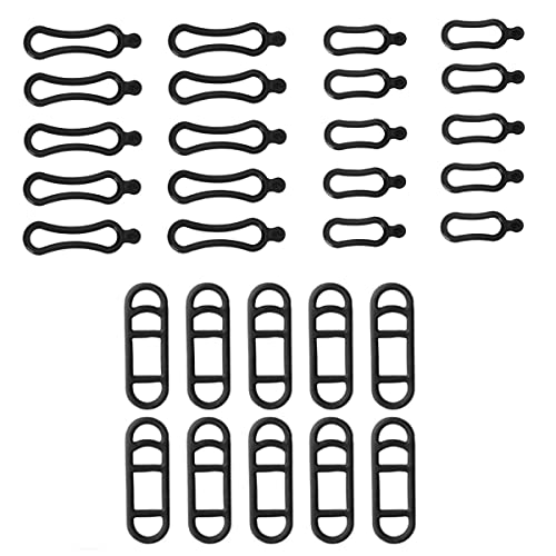HOUSON 30 Stück Fahrradlicht Gummiband, Fahrrad Silikonband Stretch Gummiringe Lampenhalterung für Taschenlampe, LED Fahrradlicht HOUSON 30 Stück Fahrradlicht Gummiband, Fahrrad Silikonband Stretch Gummiringe Lampenhalterung für Taschenlampe, LED Fahrradlicht von HOUSON