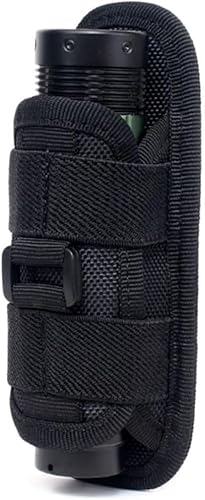 HOUSON 360°Taschenlampe Holster, Taktische Molle Taschenlampenhalter 360 Grad Drehbare Clip Jagdtaschenlampenhalter Schwarz HOUSON 360°Taschenlampe Holster, Taktische Molle Taschenlampenhalter 360 Grad Drehbare Clip Jagdtaschenlampenhalter Schwarz von HOUSON
