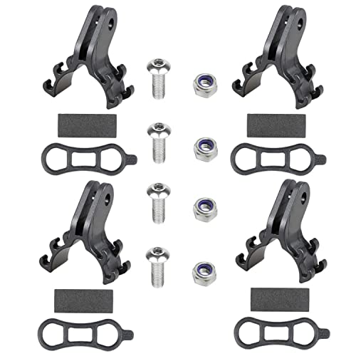 HOUSON 4 stücke Fahrrad Taschenlampe Halterung, Fahrrad Licht Taschenlampe Halter Clip für G-OPro Kamera Fahrrad rennzeichen HOUSON 4 stücke Fahrrad Taschenlampe Halterung, Fahrrad Licht Taschenlampe Halter Clip für G-OPro Kamera Fahrrad rennzeichen von HOUSON