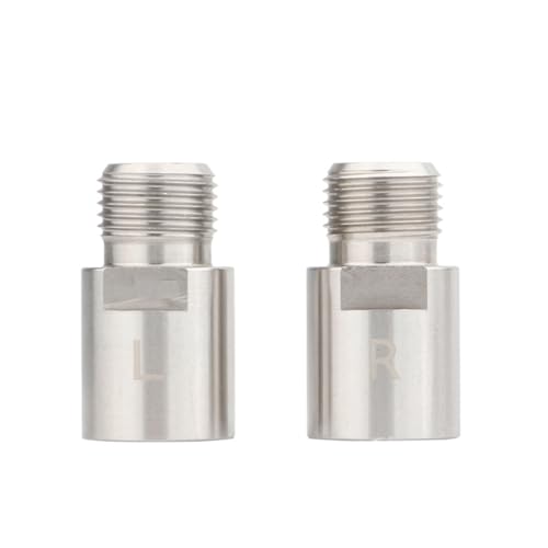 HOUSON Fahrrad Pedal Extender, 20mm Fahrrad Pedal Spacer Pedal Spacer Pedalverlängerung für 9/16-Zoll-Gewindepedale für Rennrad Mountainbike Pedal Silber HOUSON Fahrrad Pedal Extender, 20mm Fahrrad Pedal Spacer Pedal Spacer Pedalverlängerung für 9/16-Zoll-Gewindepedale für Rennrad Mountainbike Pedal Silber von HOUSON