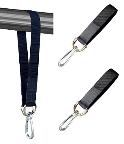 HOUSON Haken Karabiner für Tür Reck 2 Stück, Turnstange & Klimmzugstange, Swing Hängegurte mit D-Ring-Schnalle Maximale Belastung: 200 kg. HOUSON Haken Karabiner für Tür Reck 2 Stück, Turnstange & Klimmzugstange, Swing Hängegurte mit D-Ring-Schnalle Maximale Belastung: 200 kg. von HOUSON