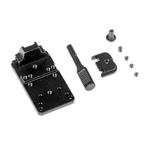 HOUSON Montageplatte Adapter, Rot-Punkt-Visier Adapter RMR Universal-Visier Platten Optik Sight Mount Adapter für Glock Pistole R602 HOUSON Montageplatte Adapter, Rot-Punkt-Visier Adapter RMR Universal-Visier Platten Optik Sight Mount Adapter für Glock Pistole R602 von HOUSON