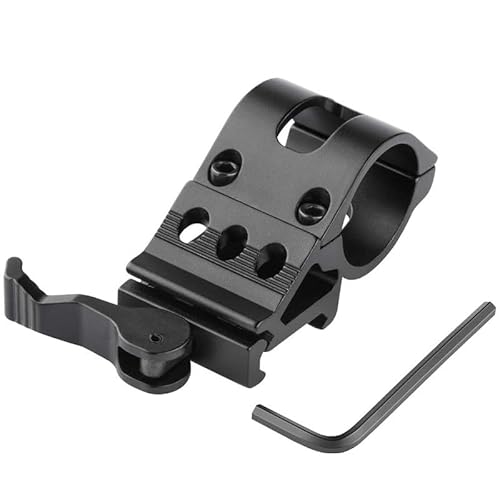 HOUSON QD Picatinny Taschenlampenhalterung, Quick Release Picatinny Schienenmontage für Taschenlampen Scopes Laser 25.4mm HOUSON QD Picatinny Taschenlampenhalterung, Quick Release Picatinny Schienenmontage für Taschenlampen Scopes Laser 25.4mm von HOUSON