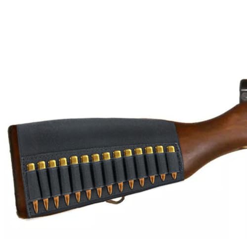 HOUSON Tactical Jagdwaffe Hinterschaft Wangenauflage, 14 Rounds Gun Shell Magazin Taktische Schrotflinte Buttstock Wange Rest Pad für 5,56 mm Bullet .22 / .223.204 HOUSON Tactical Jagdwaffe Hinterschaft Wangenauflage, 14 Rounds Gun Shell Magazin Taktische Schrotflinte Buttstock Wange Rest Pad für 5,56 mm Bullet .22 / .223.204 von HOUSON